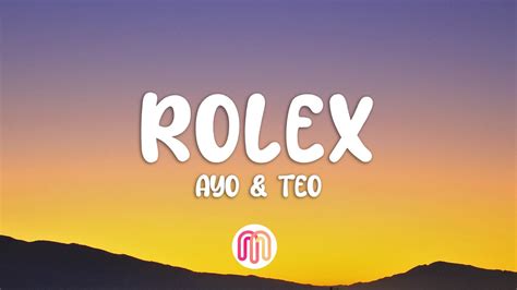 rolex canzone download|teo rolex lyrics.